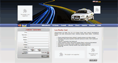 Desktop Screenshot of luxradiotaxi.pl